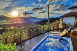 ROMANTIC GETAWAY AMAZING VIEWS - New large veranda - Fornaci di Barga