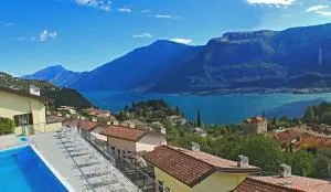 La Quiete Barbara apartment Terrace Lake view - Pieve