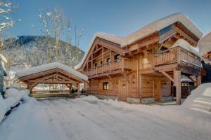 Chalets Chalet Nosefosa - Magnifique chalet neuf avec piscine interieure, pour 10 personnes : photos des chambres