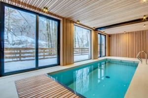 Chalets Chalet Nosefosa - Magnifique chalet neuf avec piscine interieure, pour 10 personnes : photos des chambres