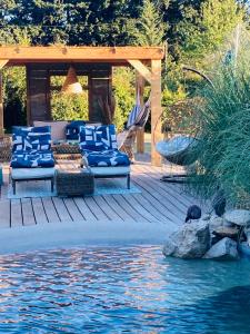 Maisons de vacances Le Nid de la Huppe : photos des chambres