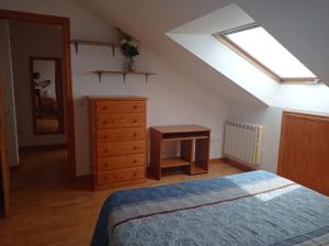 Ático céntrico con terraza y vistas al mar