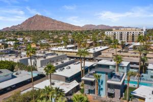 Walkable OTS, Heated Poolside Mid Century Condo