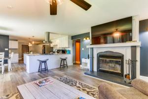 Indian Lake Vacation Rental with Fire Pit and Sauna