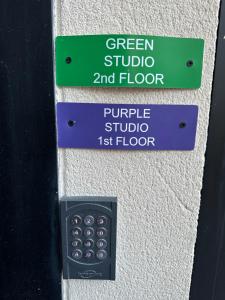 Appartements Green & Purple studios with 24 24 access : photos des chambres