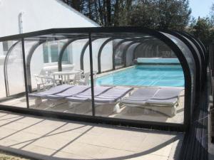 Maisons de vacances Aux Dunes de L' Abbaye - Les Dunes : photos des chambres