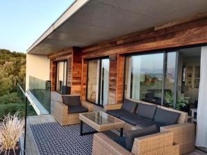 Villa ARIA et MAQUIS, Villa 4 chambres- Piscine - Plage à pied - vue mer