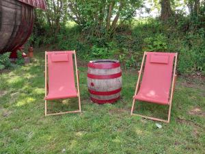 Maisons de vacances L'authentique Tonneau a Cidre d'Emma : photos des chambres