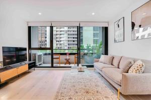 Tranquil 1B Southbank apt next to Garden #BO06