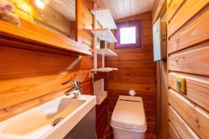 Chalets Eco Chalet avec Grande Terrasse : photos des chambres