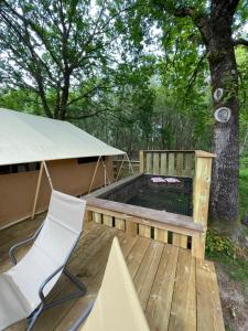 Tente Lodge Bouleau - La Téouleyre