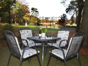 Kaiservillen Heringsdorf - 1-Raum-Ferienwohnung mit Terrasse DG21