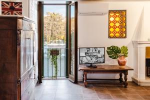 Studio mit Balkon