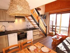 Studio cabine Les Saisies 6 pers, proche pistes, balcon sud/est - FR-1-594-188 - Villard-sur-Doron