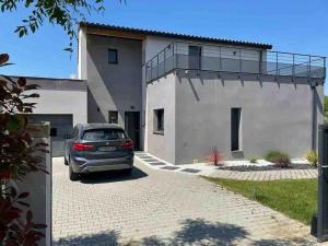 Villas belle maison contemporaine : photos des chambres