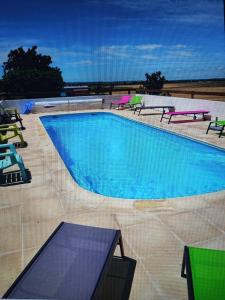 Campings Camping bellevue avec piscine : photos des chambres