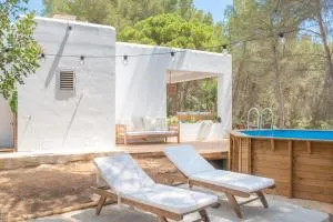 Casa Can Vert con piscina - Sant Rafael de Sa Creu