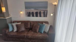 Appartement met inpandig balkon, 150 meter verwijderd van strand en centrum