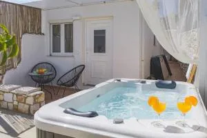 Irini's Earth house with Jacuzzi - Lefkes