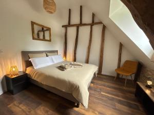 Maisons de vacances Les Noyers De Gaudelle : photos des chambres