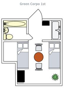 Close to Shinjuku!Twin beds,Projector,Appliances!