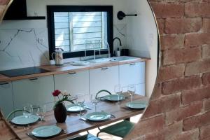 Maisons de vacances La cabane C70 proche bassin d'arcachon : photos des chambres