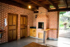 Recanto Kuglin, Casa Enxaimel junto a natureza