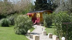 MAS MAURANE-Roulotte avec SPA privé aux portes d'ARLES - 塔拉斯孔