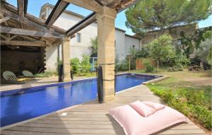 Maisons de vacances Stunning home in Aigues-Vives with Outdoor swimming pool, 6 Bedrooms and WiFi : photos des chambres