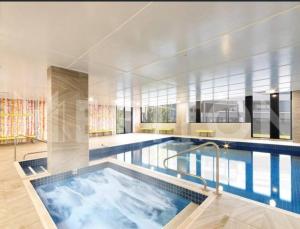시드니 Four bedroom apartment with facilities in Olympic Park 싱글룸 로비