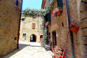 Near the sea flat with terrace in lovely village