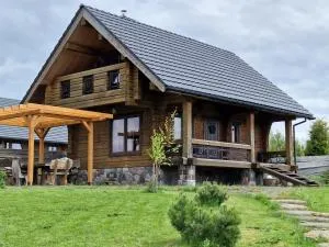 Namukas su ežero pakrante Trakai ,Viesų vila - Salkininkai