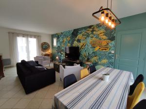 Maisons de vacances Beau-Rivage, Villa 6 personnes, plage a 200m : photos des chambres