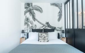 Appartements the Jungle Loft RER TGV MASSY ORLY : photos des chambres