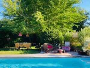 Maisons de vacances Logement de charme avec piscine a 25 km de Sarlat : photos des chambres