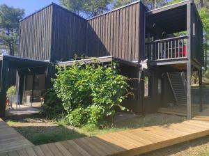 Appartements Eco-lodges Lacanau Moutchic Inn - 4 pers : photos des chambres
