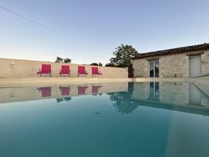 Maisons de vacances Perigord gite de Born avec piscine privee au coeur de la campagne : photos des chambres