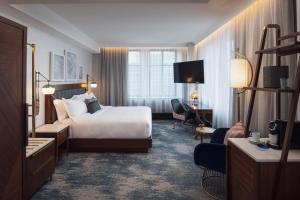 Corner King with CIty View room in Rand Tower Hotel Minneapolis a Marriott Tribute Portfolio Hotel