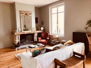 Villas Grande Maison en bord de Seine, 1h 15de Paris : photos des chambres