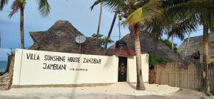 A Villa Sunshine house Zanzibar