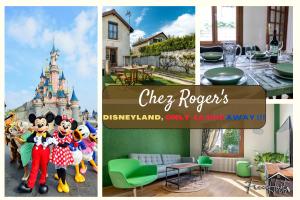 Maisons de vacances Chez Roger's - La Tranquilite de La Campagne a 10min de DisneyLand : photos des chambres