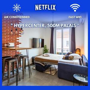 Appartements Relaxhome - Hypercentre - Clim - Netflix : photos des chambres