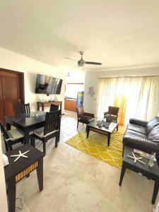 Apartamento con vista a la piscina