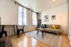 Appartements Appart 2 personnes Cherbourg Hyper centre : photos des chambres