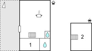 Maisons de vacances Stunning Home In La Faute Sur Mer : Maison de Vacances 2 Chambres