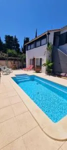 Maison 180 m2 avec Piscine et terrain de pétanque - Latour-Bas-Elne