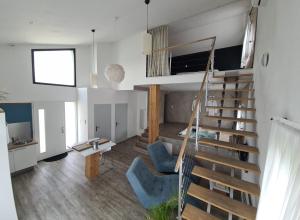Maisons de vacances lofts Emlavie - locations avec Spa privatifs - Futuroscope a 5 mn - Arena et Aquascope : photos des chambres