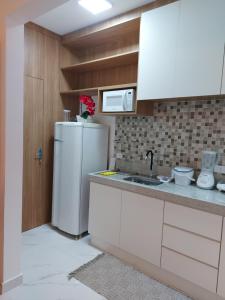 Apto aconchegante pé na areia