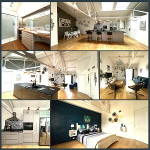 Loft Évasion - Loft lumineux et climatisé entre Montpellier et les plages - 2 chambres - Parking - Tram