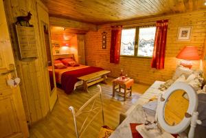 B&B / Chambres d'hotes Chalet la Colombiere : Chambre Double